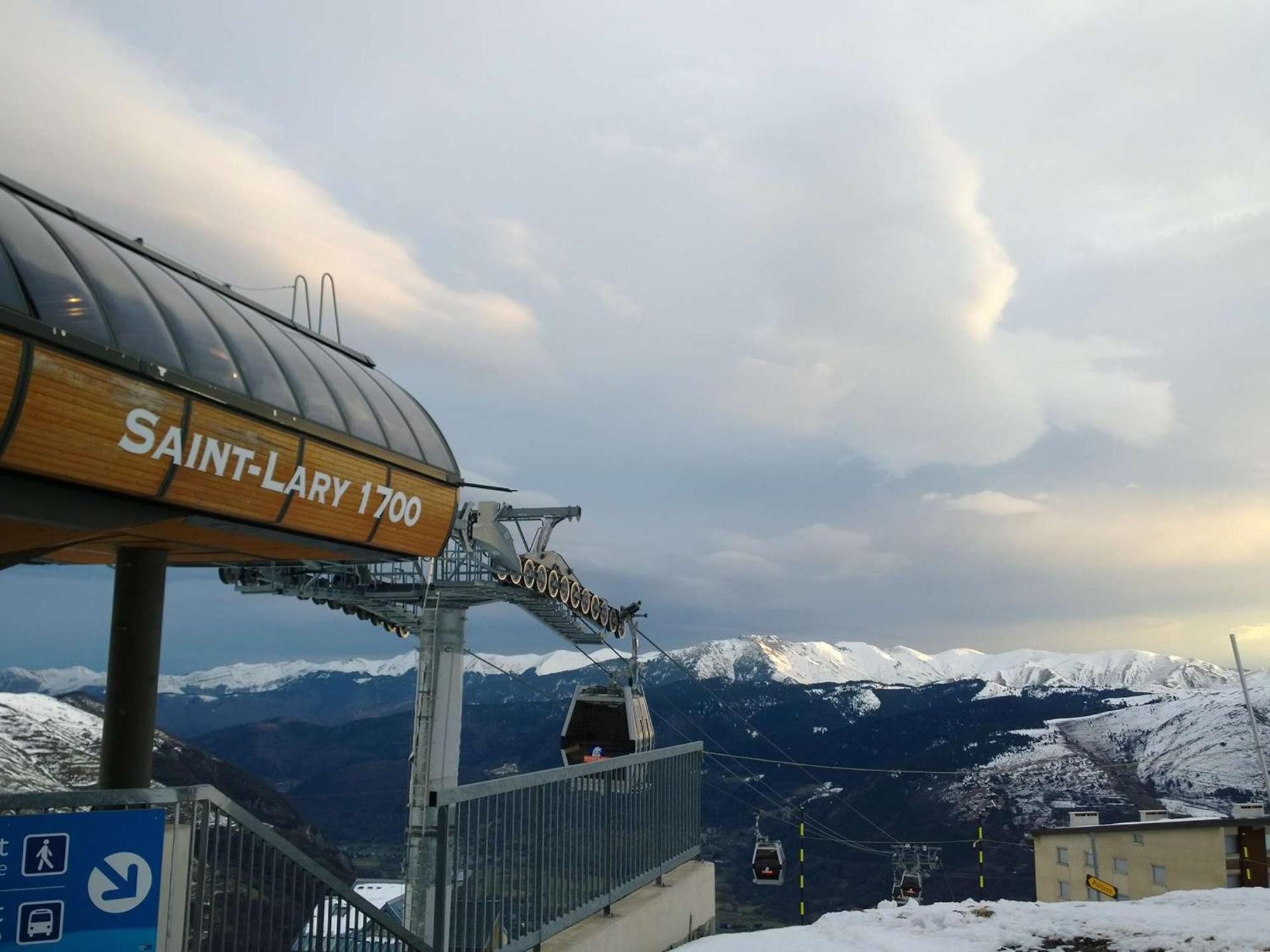 Charmant Studio Cabine 4 Pers. Avec Balcon, Proche Centre Et Thermes A Saint-Lary-Soulan - Fr-1-296-231 Exteriér fotografie