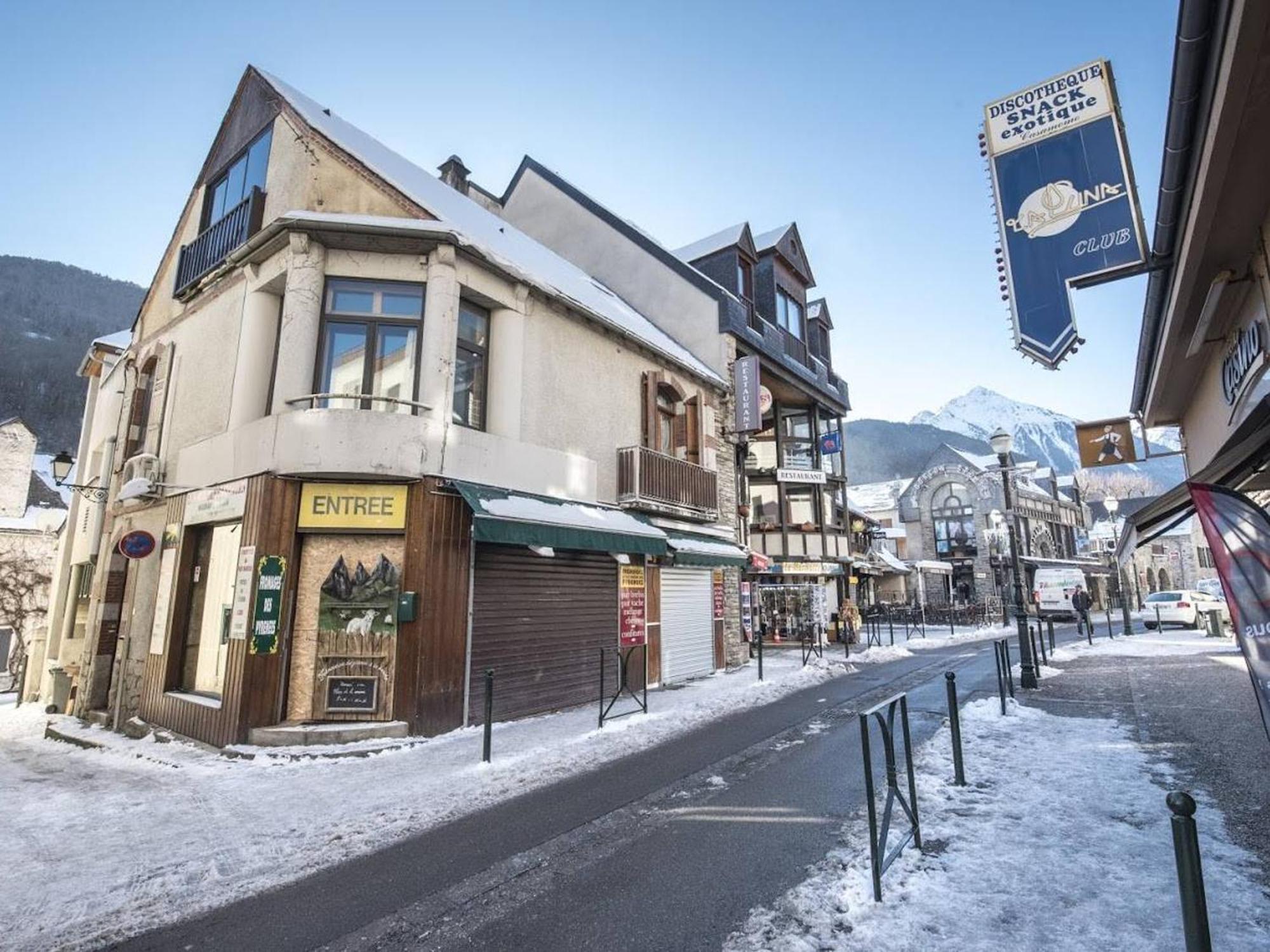 Charmant Studio Cabine 4 Pers. Avec Balcon, Proche Centre Et Thermes A Saint-Lary-Soulan - Fr-1-296-231 Exteriér fotografie